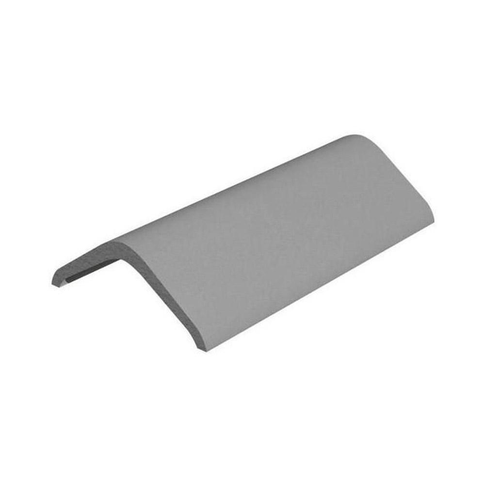 Smooth Grey Modern Ridge Tile Marley Image 1