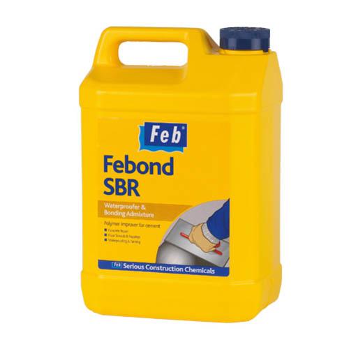 Feb Febond SBR Waterproofer & Bonding Admixture (5L)