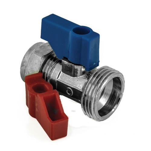 15MMX3/4" CP STRAIGHT WASHMAC TAP Image 1