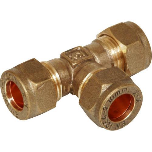 Compression Equal Tee (15mm)