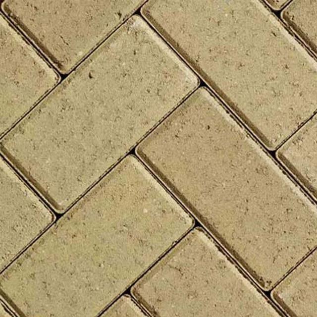 Thomas Armstrong Armpave 50 Rectangular Block Paving Buff (200 x 100 x 50mm)
