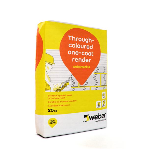 Artex weberpral M Graphite Render (25kg)