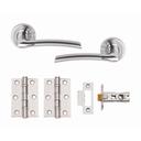 Plus Door Pack - Polished Stainless Steel / Satin Chrome Dual Finish Image 1