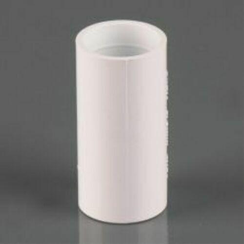 W120W 21.5MM WASTE WHITE OVERFLOW STRAIGHT COUPLER Image 1