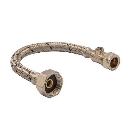 Flexible Isovalve Tap Connector (15mm x 1/2")