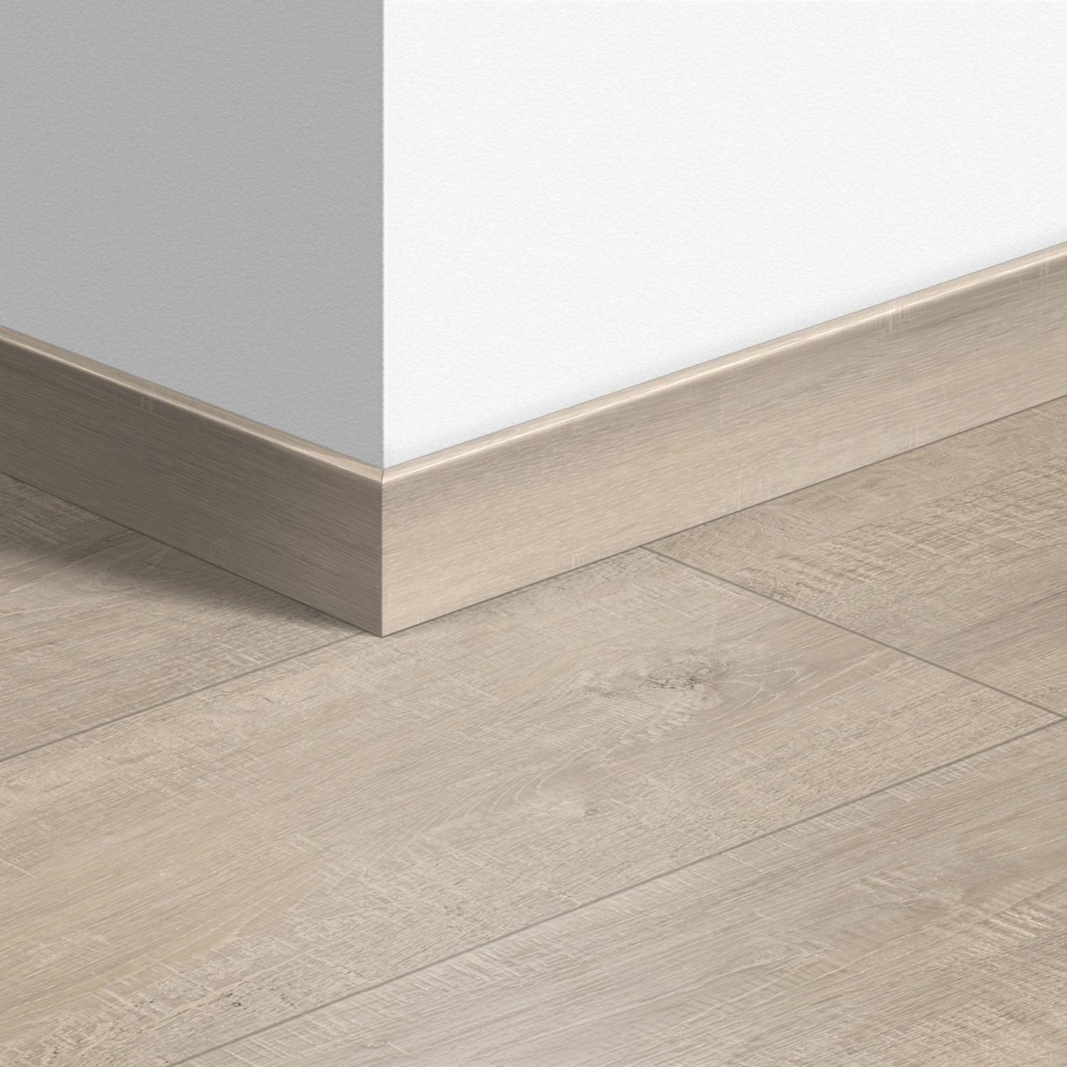 58X12mm 2400mm Quickstep Saw Cut Oak Beige Laminate Skirting Image 5